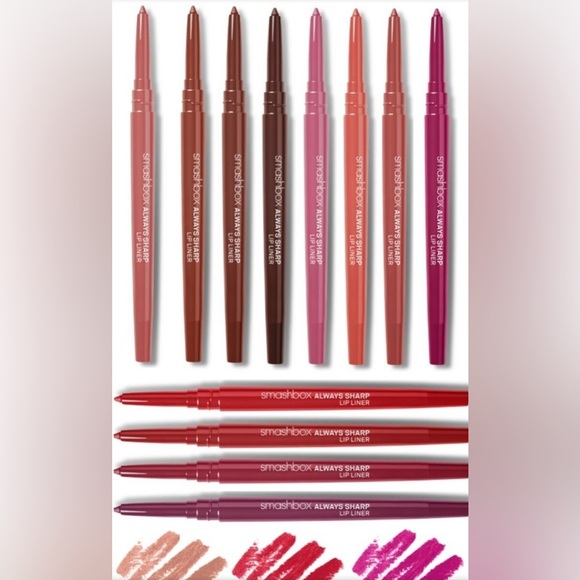 Smashbox Always Sharp Lip Liner Set in Rosebud & Fuchsia - Picture 6 of 7